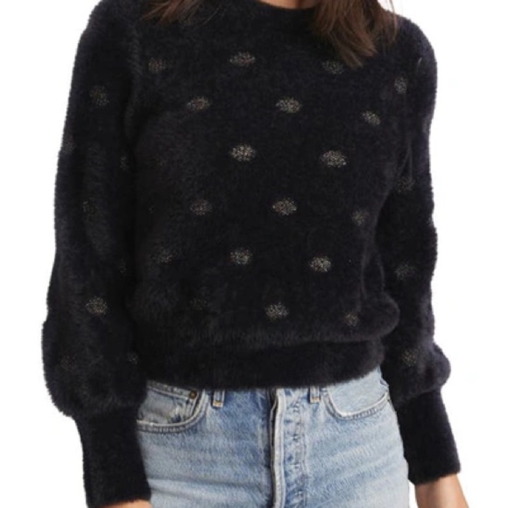 Marine Layer Black Crew & Scoop Necks Sweater